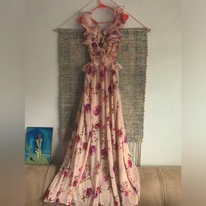 Maxi Flower Dress